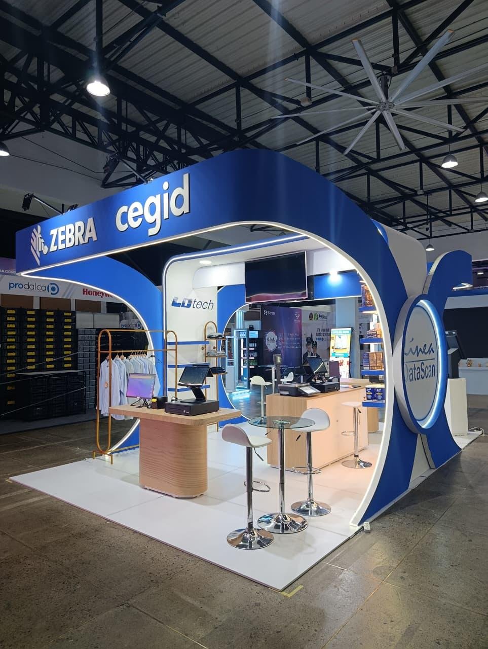 Stand Zebra / Cegid — Línea DataScan